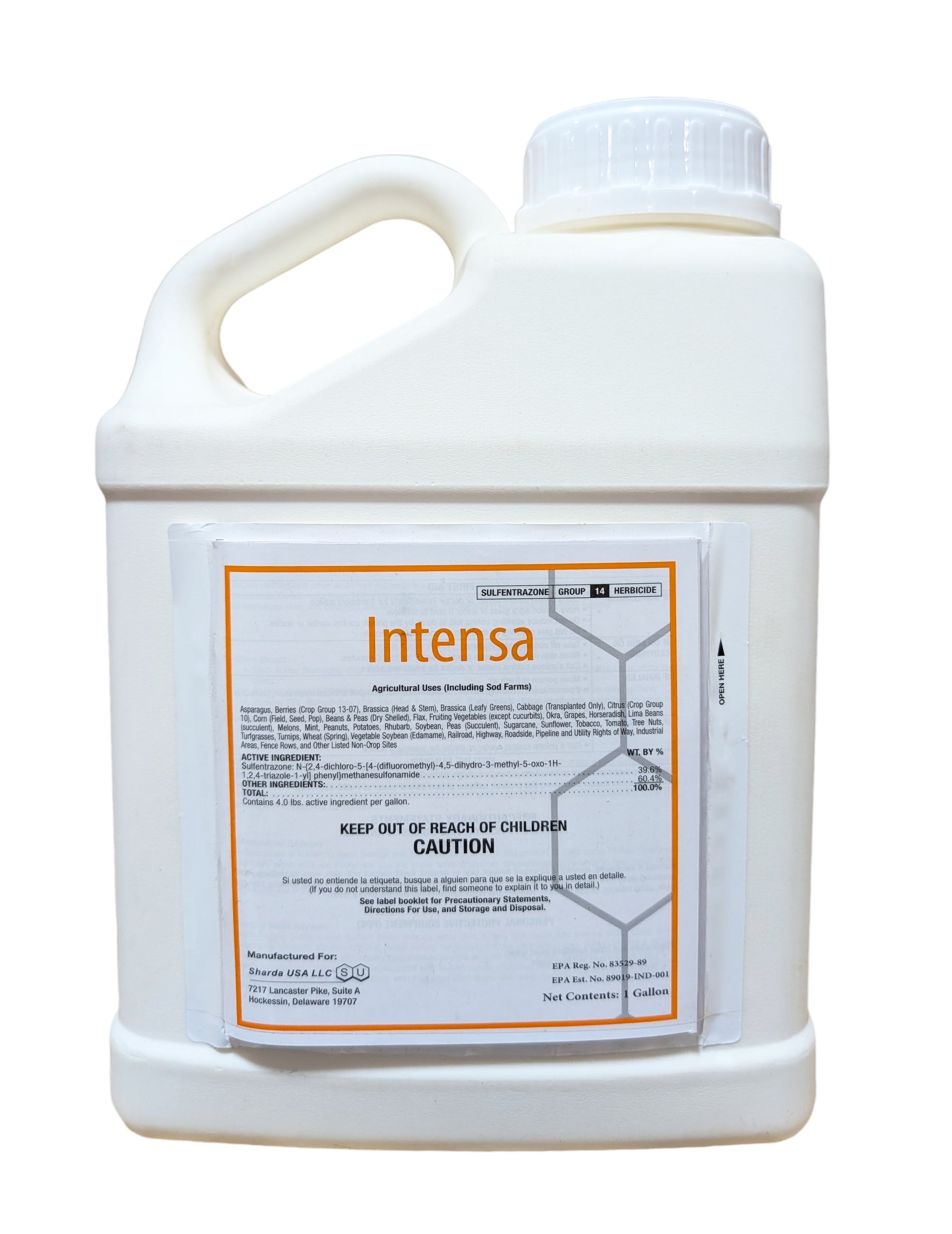 dismiss herbicide active ingredient Intensa Sulfentrazone Herbicide