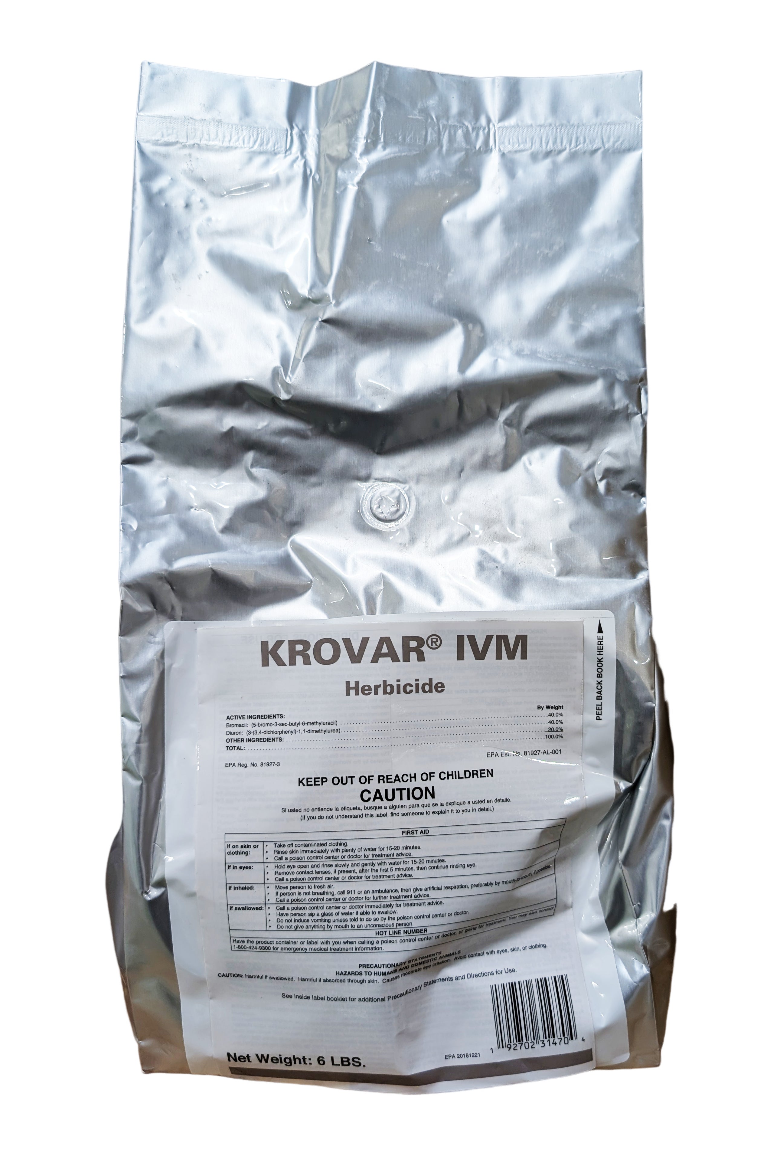 Krovar IVM Herbicide bag (6 lbs)