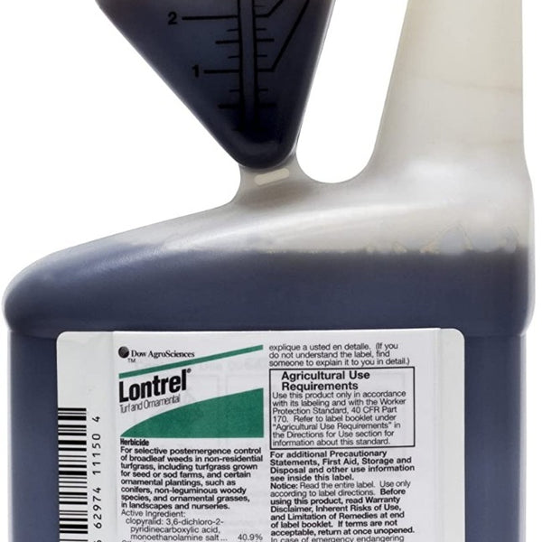 lontrel herbicide rate Lontrel Turf and Ornamental Herbicide quart (32 oz)