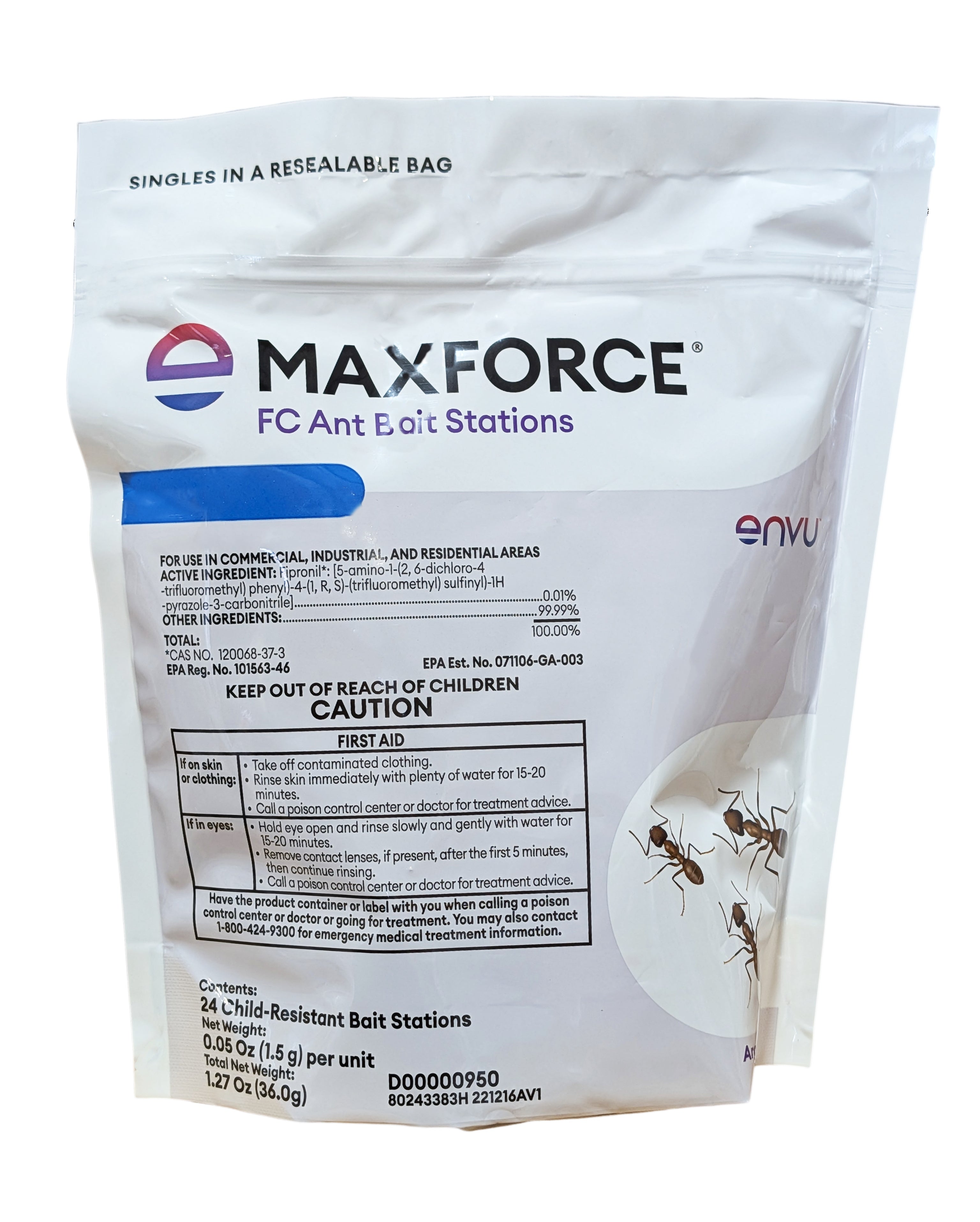 Maxforce FC Ant Bait Stations bag (24 stations)