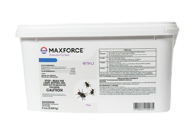 Maxforce Granular Fly Bait pail (5 lbs)
