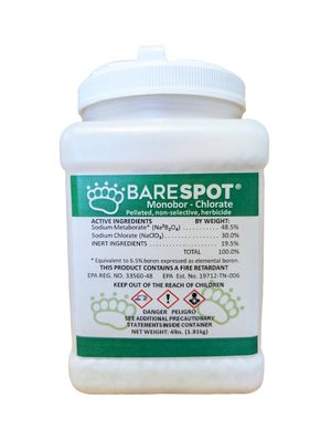 Barespot Monobor Chlorate jar (4 lbs)