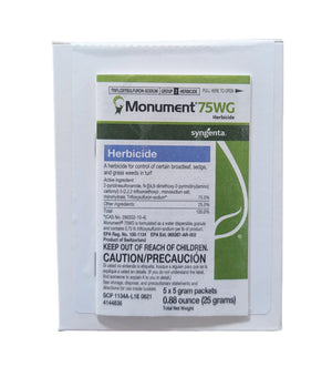 Monument 75WG Herbicide box (5 x 5 g packs)