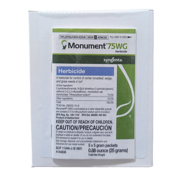 Monument 75WG Herbicide box (5 x 5 g packs)