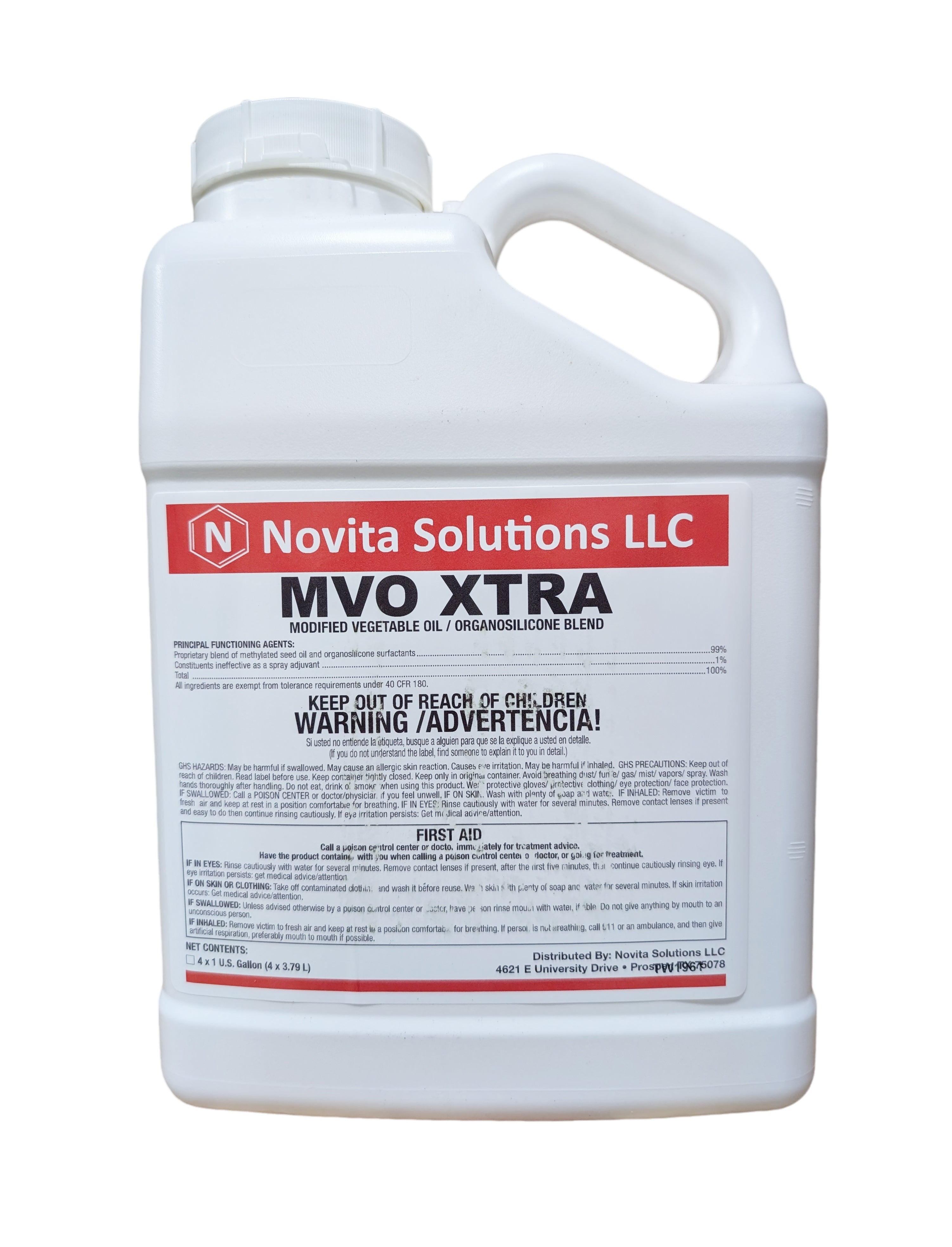 Novita MVO Xtra Premium Spray Adjuvant gallon (128 oz)