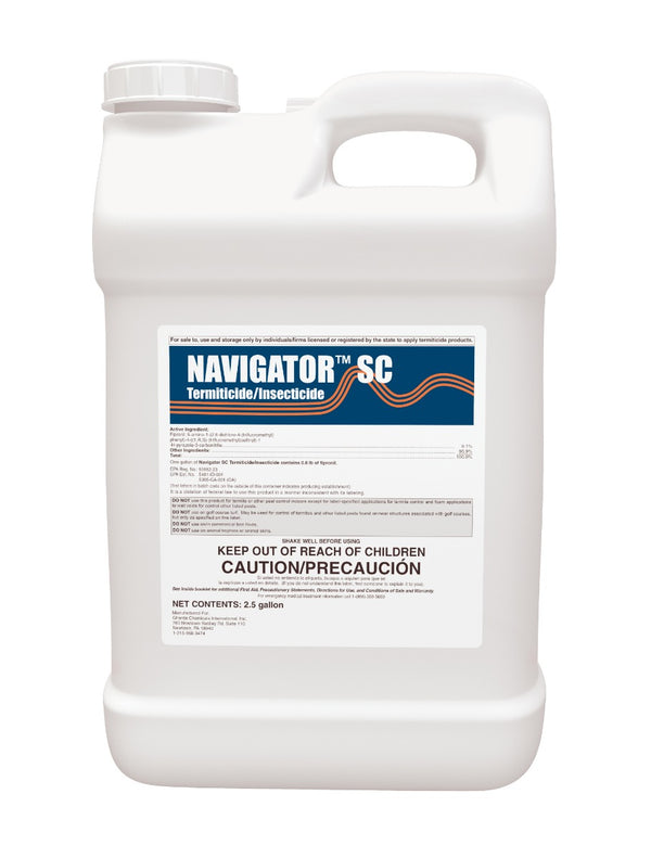 Navigator SC – Professional Termite & Ant Control with Fipronil 2.5 gallons