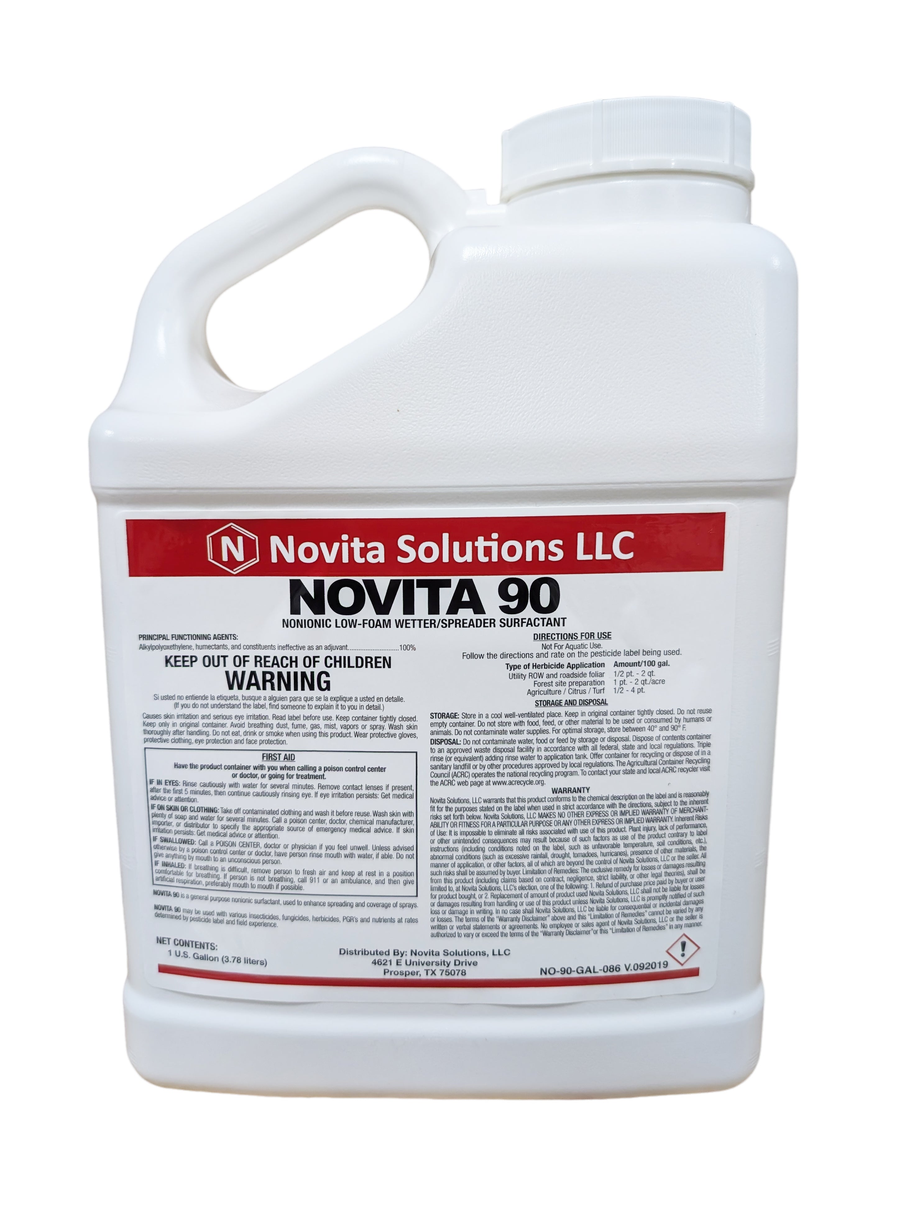 Novita 90 Non-Ionic Surfactant gallon (128 oz)