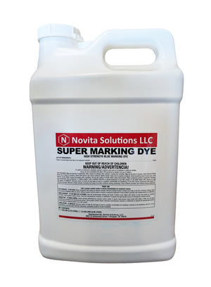 Novita Super Blue Marking Dye jug (2.5 gal)
