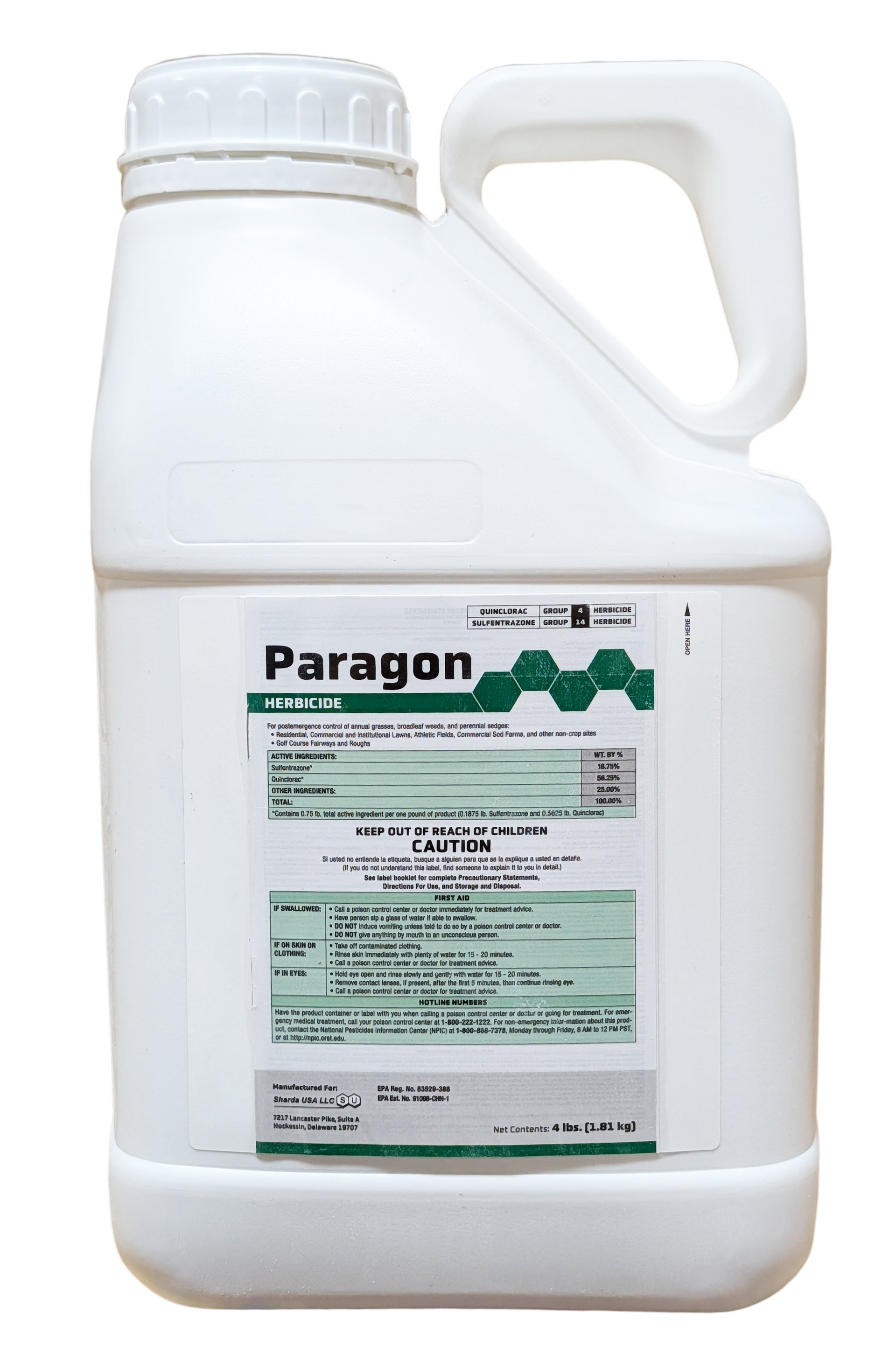 lagon herbicide Paragon Herbicide for Crabgrass, Nutsedge & Kyllinga