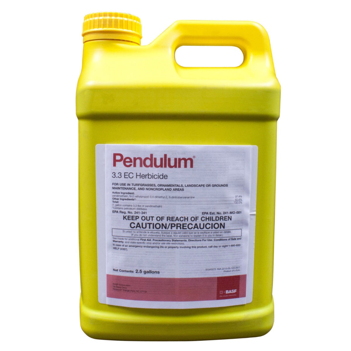 Pendulum 3.3 EC Herbicide jug (2.5 gal)