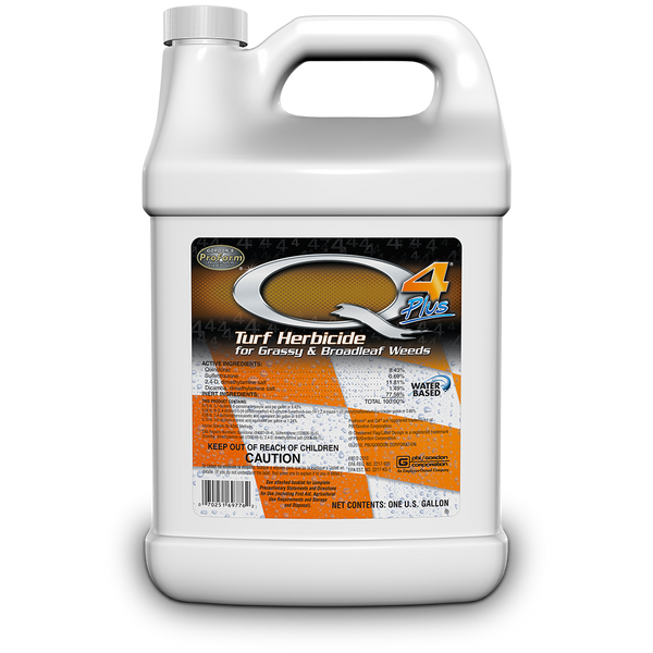q4 herbicide lowes Q4 Plus Turf Herbicide – Grassy & Broadleaf Weed Killer 1 gal