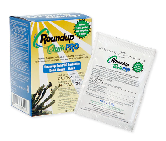Roundup QuikPRO box (5 x 1.5 oz packs)