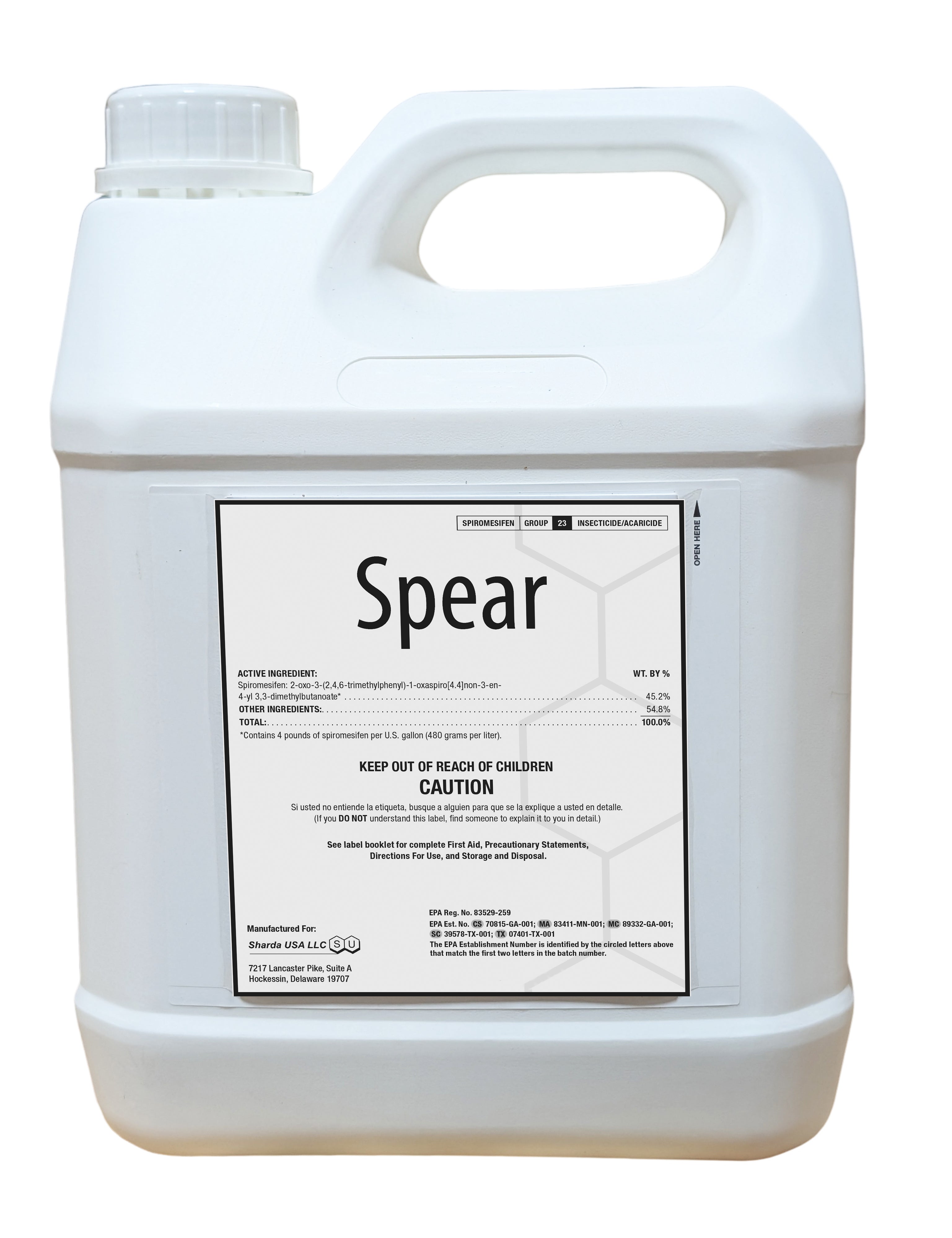 Spear Insecticide/Miticide gallon (128 oz)