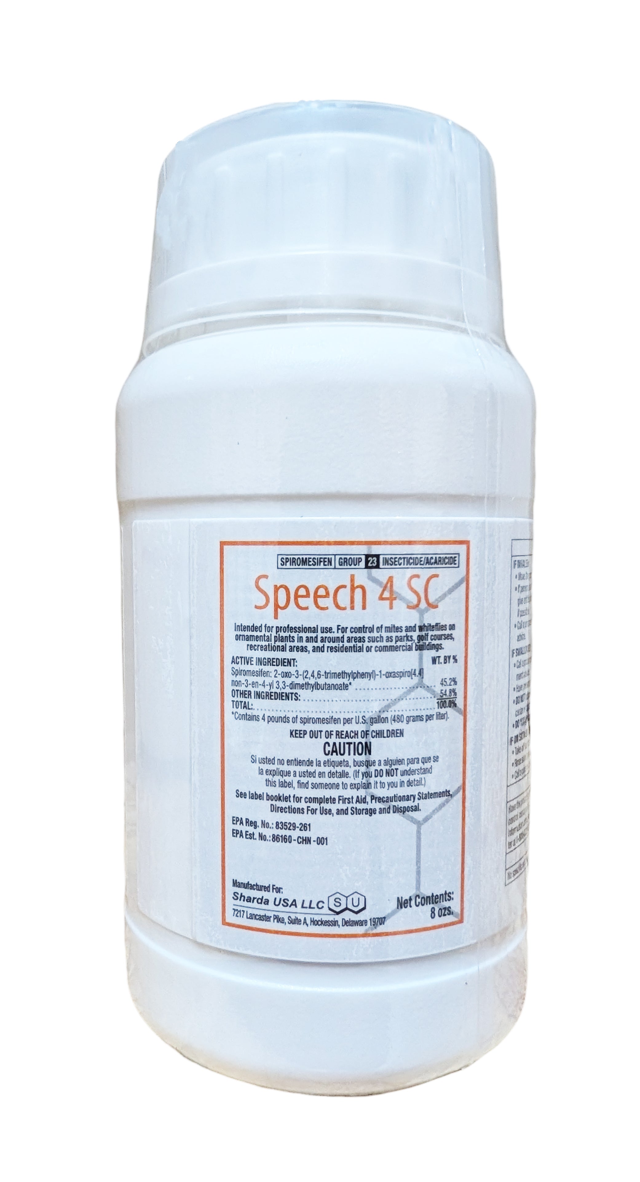 Speech 4 SC Insecticide (Forbid 4F) bottle (8 oz)