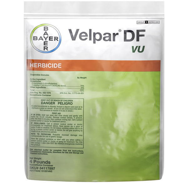 velpar l herbicide label Velpar DF VU Herbicide bag (4 lbs)