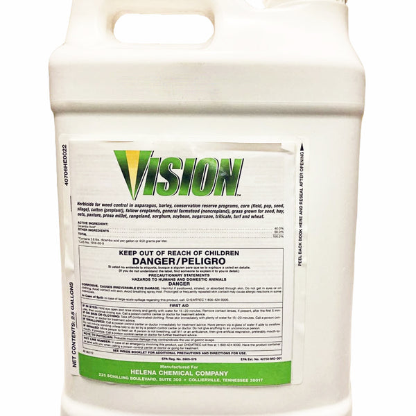 asparagus weed control herbicides Vision Dicamba Herbicide 2.5 gallons