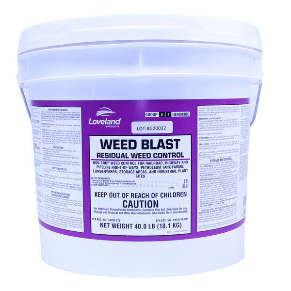 residual herbicide products Weed Blast 8G Herbicide 40 lbs